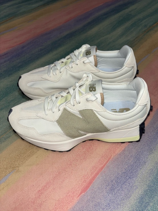 New Balance Shoes - New Balance 327 Sneakers WS327PS Turtledove Grey Green Womens Size 9 shoes